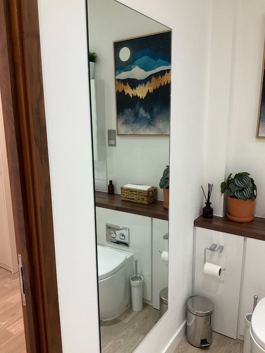 Bathroom mirror - full length
