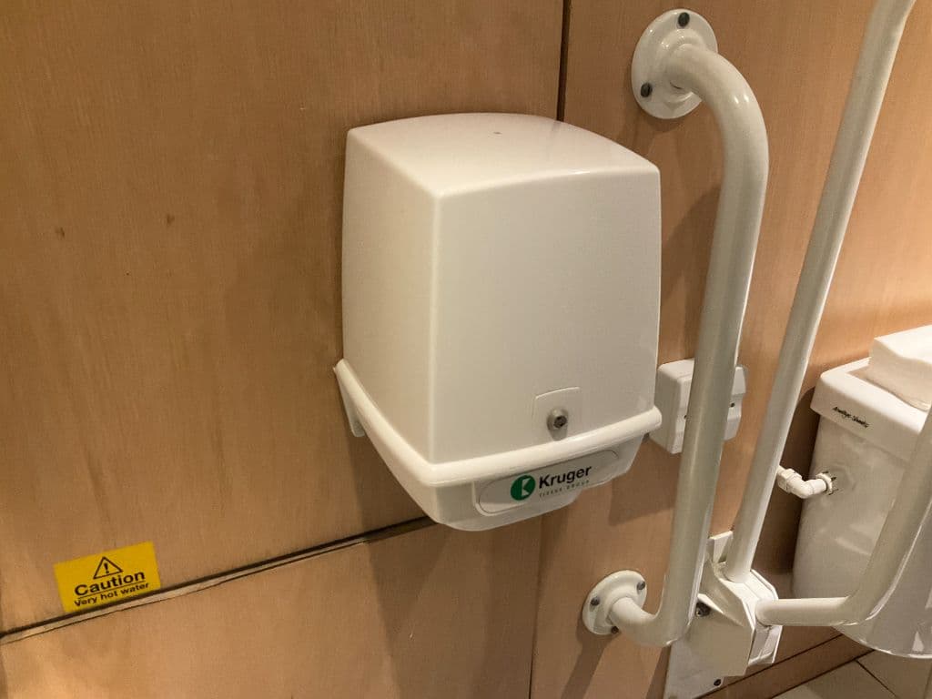 Paper towel dispensers