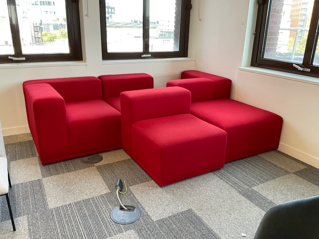 Red Sofas