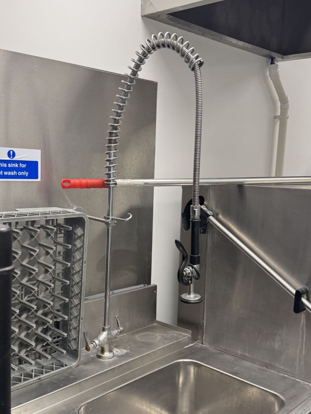 Commercial kitchen tap
