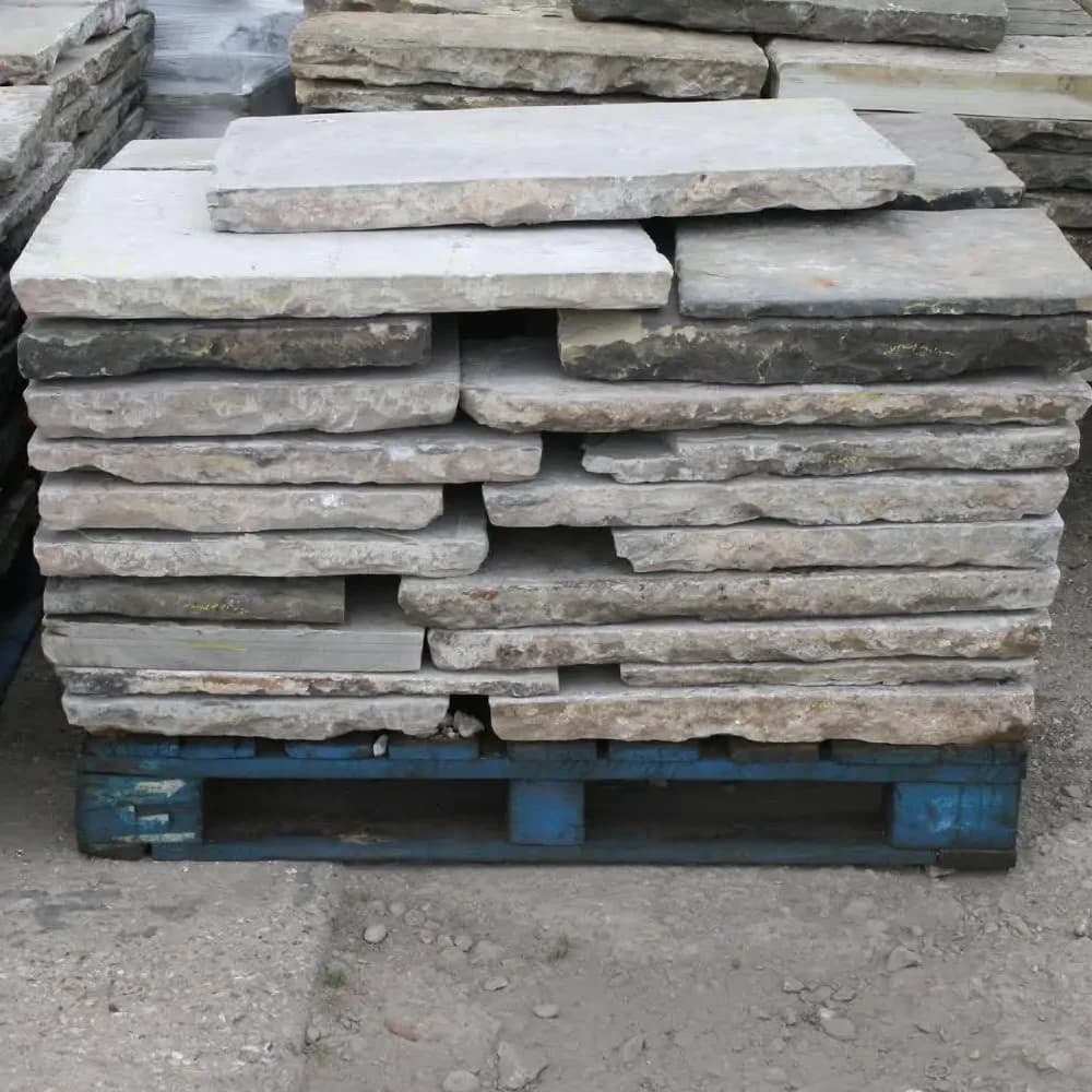 Reclaimed Standard Yorkstone - Riven/Rustic