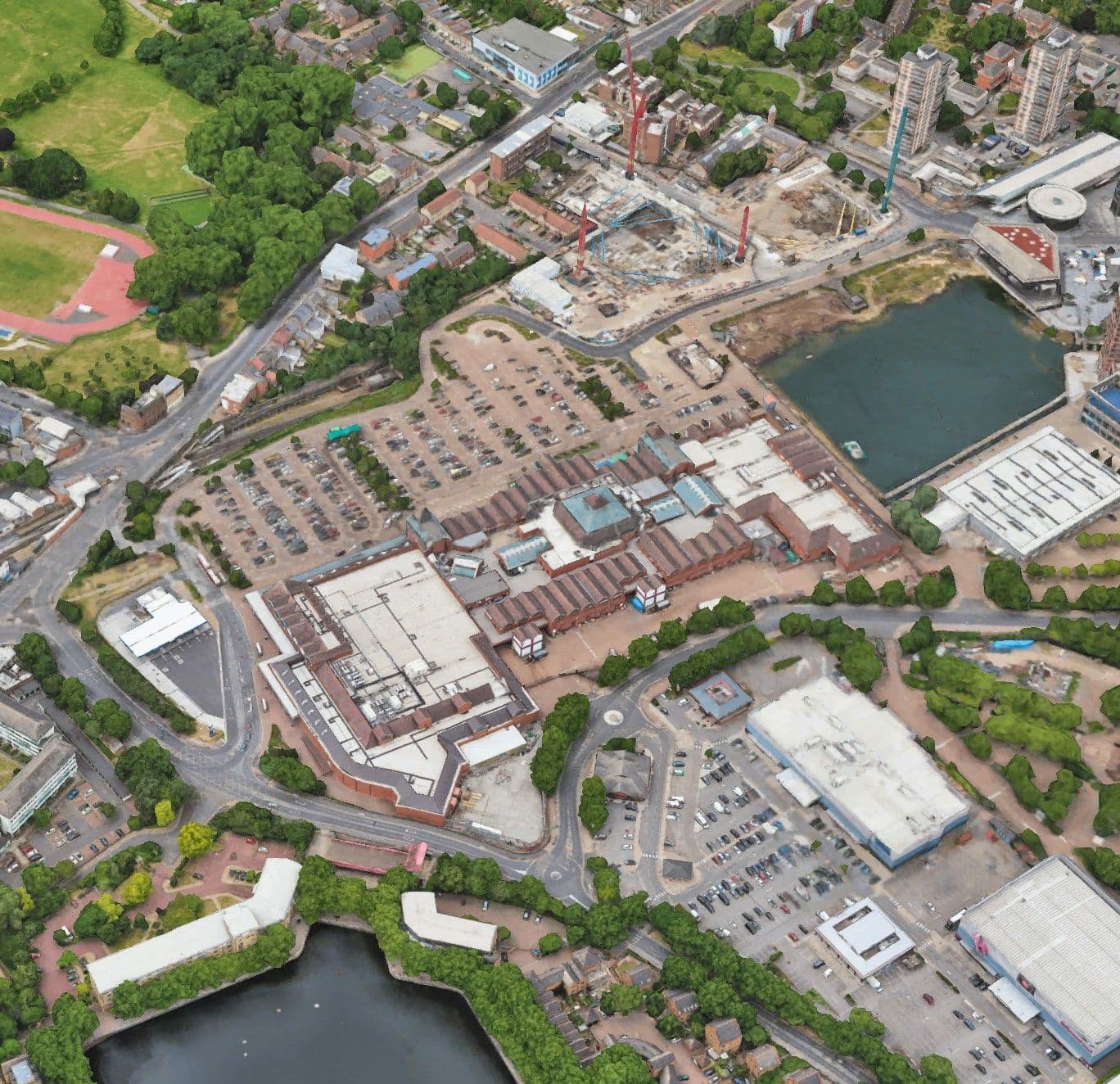Surrey Quays Shopping Centre — Pre-Demolition Audit for British Land