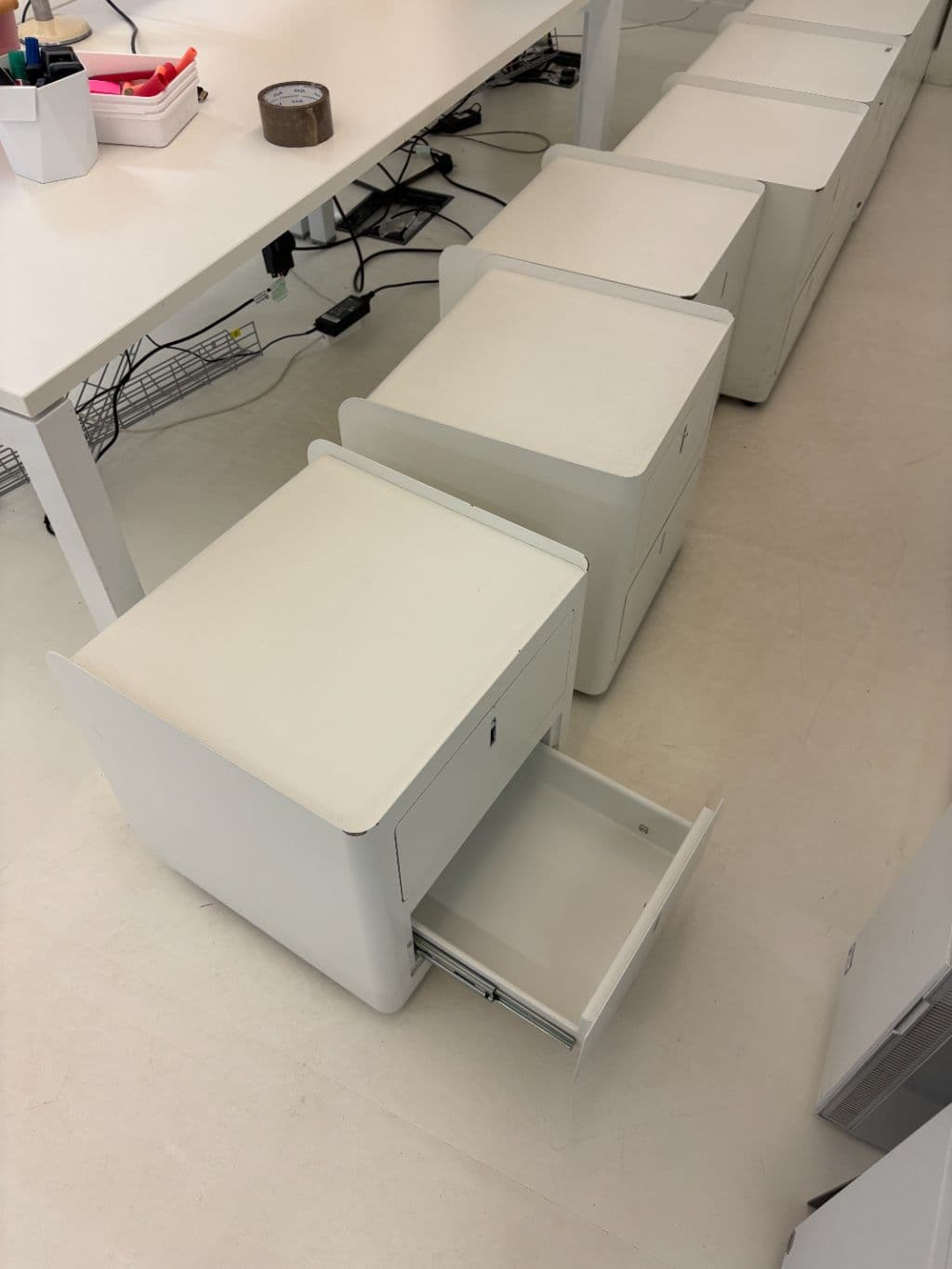 Metal Office Pedastools