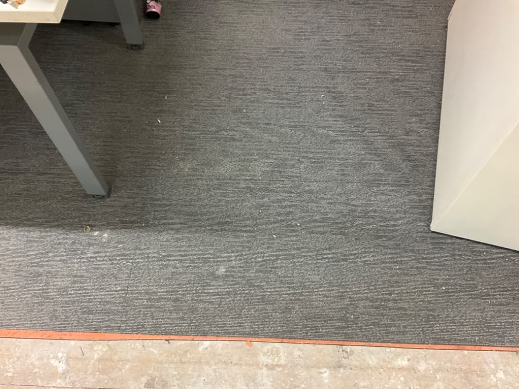 Pile carpet tiles - grey