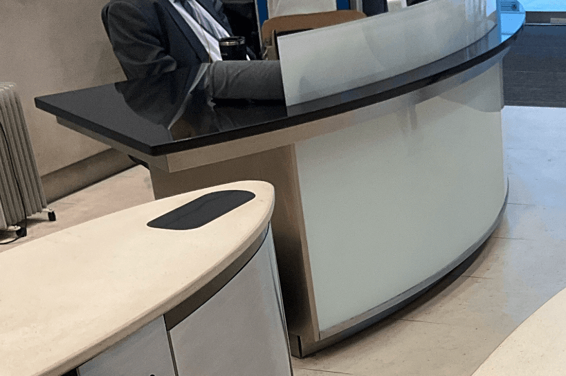 Reception desks