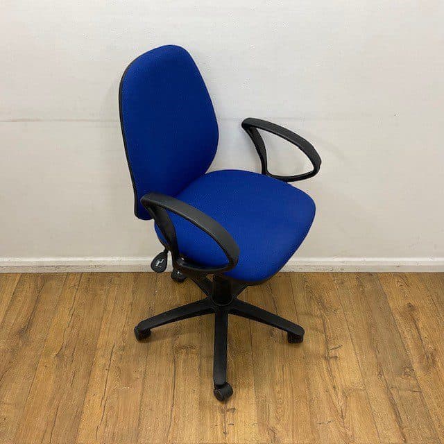Blue Operator Chair
