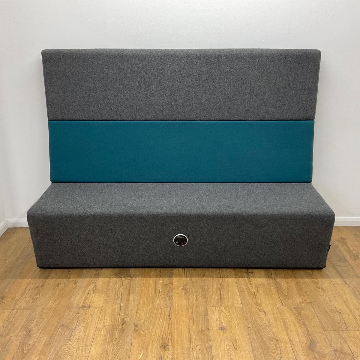 Edge Design Fifteen Grey & Blue Reception Sofa