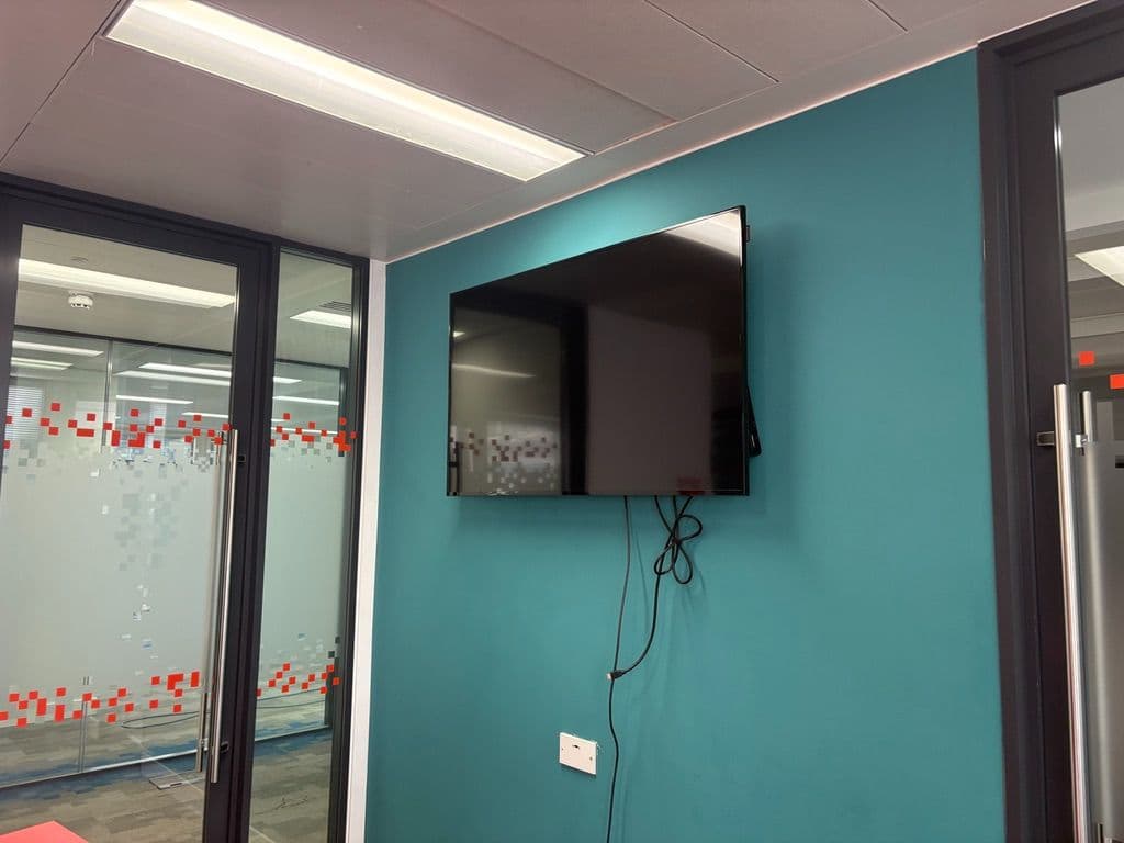 Wall-mounted Flat Screen Tv