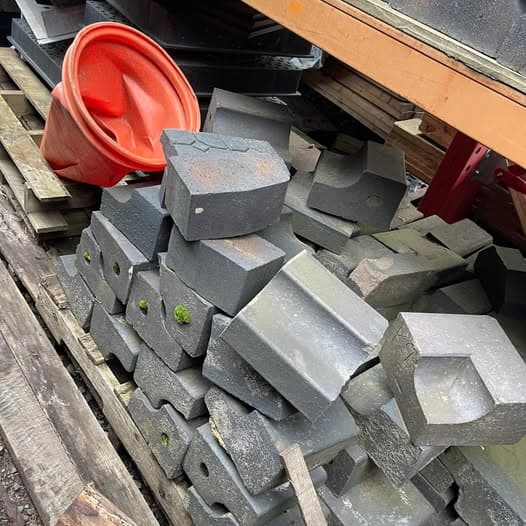 Blue Corbel Bricks – Unique Architectural Salvage UK