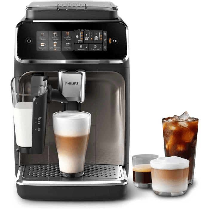 Philips EP3347/90 LatteGo Bean to Cup Coffee With Milk Frother + Ceramic Grinder