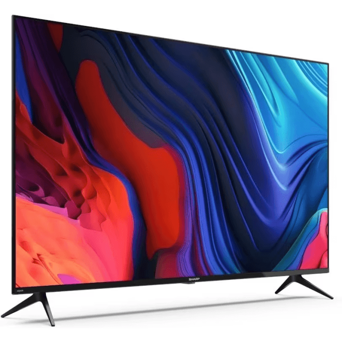 Sharp 4T-C55FL1KL2AB 55" Smart 4K TV Ultra HD HDR LED Android TV Black