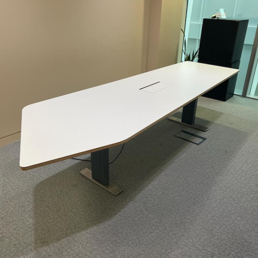 Bespoke White Meeting Table