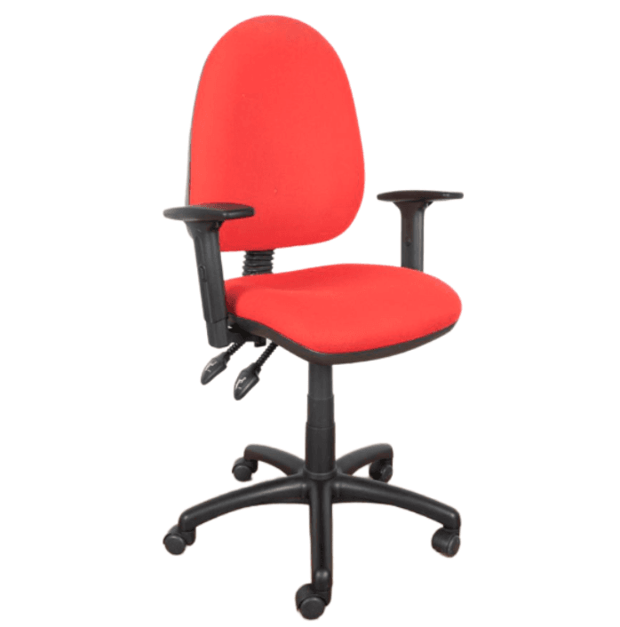 2 Lever Operator Chair - Red