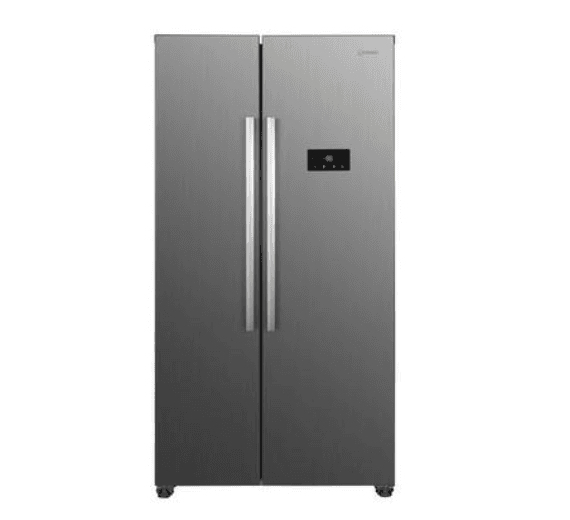 Indesit 442 Litre Side-By-Side American Fridge Freezer - Stainless Steel