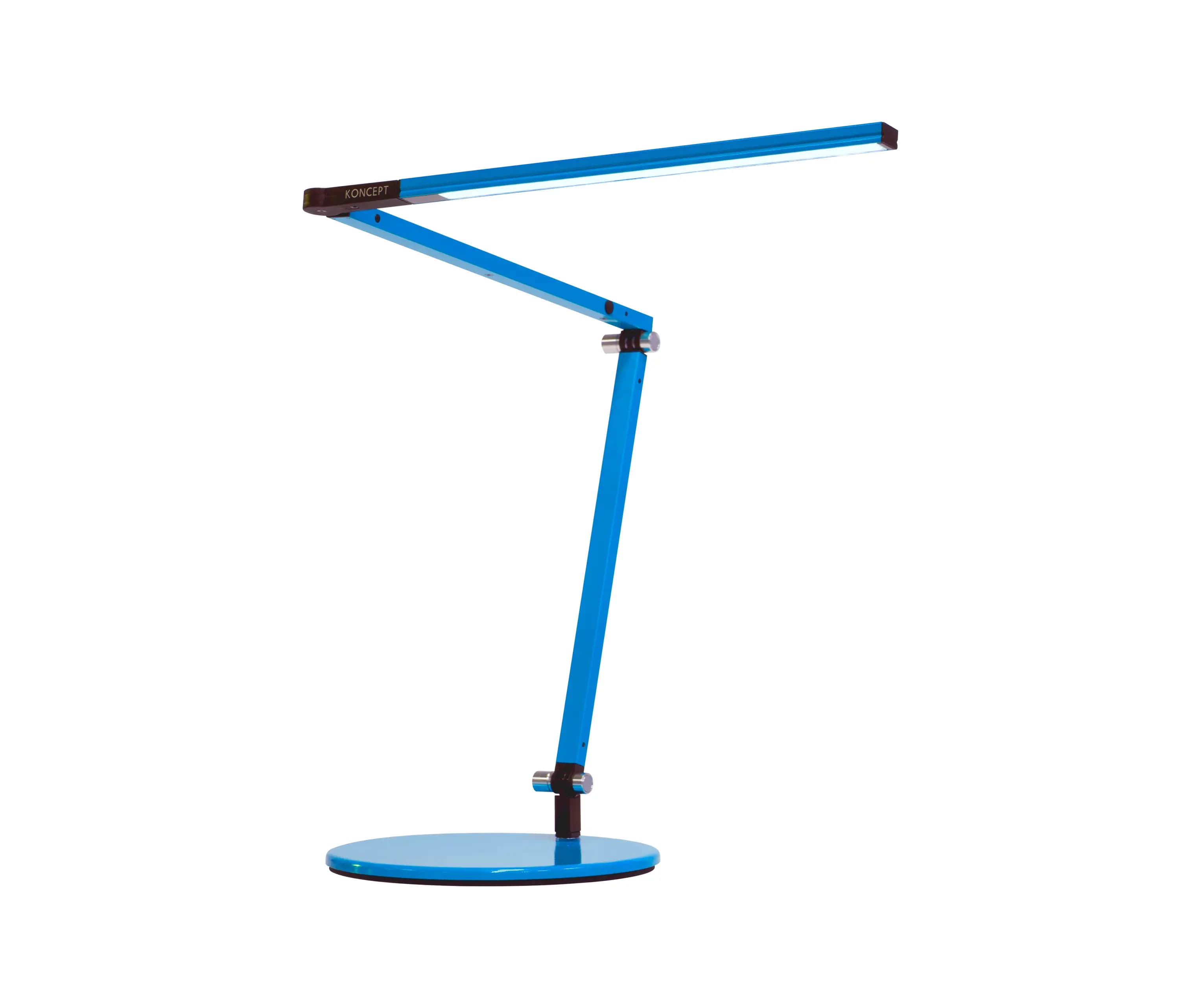Koncept Z-Bar Mini LED Desk Lamp Desk Base Designer Task Light - Multi-Colours