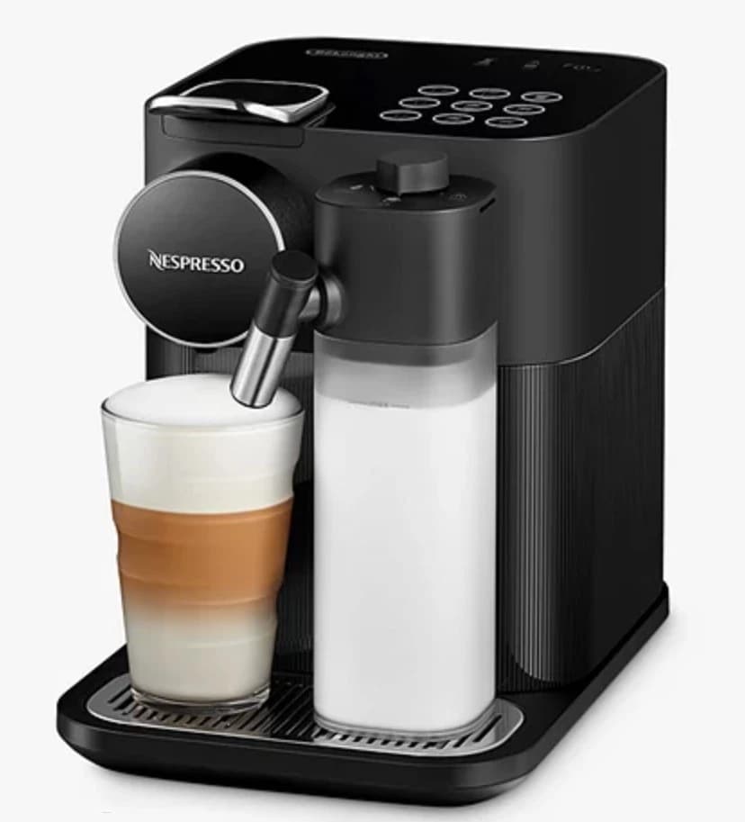 DeLonghi Pod Coffee Machine Nespresso Gran Lattissima Black C Grade